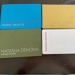 NATASHA DENONA lot of 4 palettes